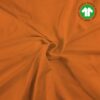 Jersey Uni Stoff Farbe Orange