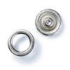 Druckknöpfe einzeln 10mm silber