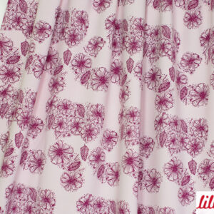 Jersey Sommerblume Rosa