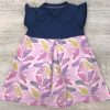 Nähpaket Kleid Indigo Flügelärmel