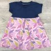 Nähpaket Kleid Indigo kurze Ärmel