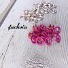 Druckknöpfe Fuchsia