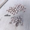 Druckknöpfe Silber