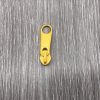 Zipper Endlos Reißverschluss gelb