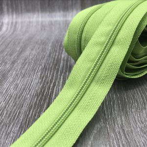 Reißverschluss Endlos Zipper hellgrün