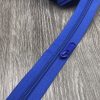Reißverschluss Endlos Detail blau