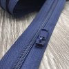 Reißverschluss Endlos Detail marineblau