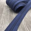 Reißverschluss Endlos Zipper marineblau