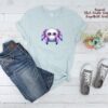 Bügelbild Springspinne Größe M Kindershirt