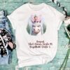 Funny Einhorn Bügelbild Größe L Damenshirt