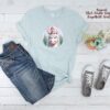Funny Einhorn Bügelbild Größe M Kindershirt