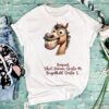 Funny Pferd Bügelbild Größe L Damenshirt