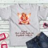 Bügelbild Blumenfee feurig rot Größe M Kindershirt
