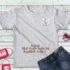 Bügelbild Blumenfee himmlisch blau Größe Größe S Kindershirt