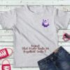 Bügelbild Monster sweet lila Größe S