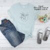 OneLine Gesicht Lilie Bügelbild Größe M Kindershirt