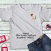 OneLine Gesicht farbig Bügelbild Größe XS Kindershirt
