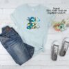 Bügelbild Drache Seifenblasen Größe M Kindershirt