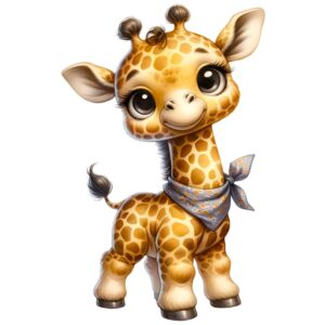 buegelbild-giraffe-halstuch-baby