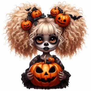 buegelbild-halloween-kuerbis-maedchen