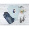 Bügelbild Winter Pinguin Eisscholle Größe M Kindershirt