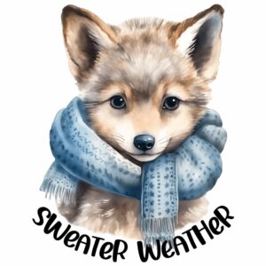 buegelbild-winter-babywolf-mit-schal