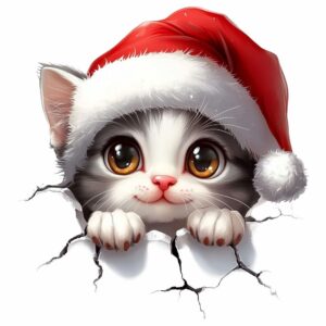 buegelbild-weihnachten-suesse-katze-im-loch