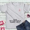 Bügelbild Weihnachten rosa Weihnachtsbaum Größe XS Kindershirt