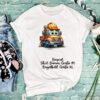 Bügelbild Baustelle oranger LKW Größe XL Damenshirt