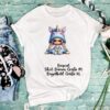 Bügelbild Mädchen Einhorn Größe XL Damenshirt