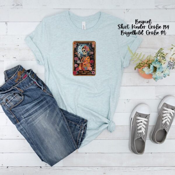Bügelbild Woman Tarot The Mom Größe M Kindershirt